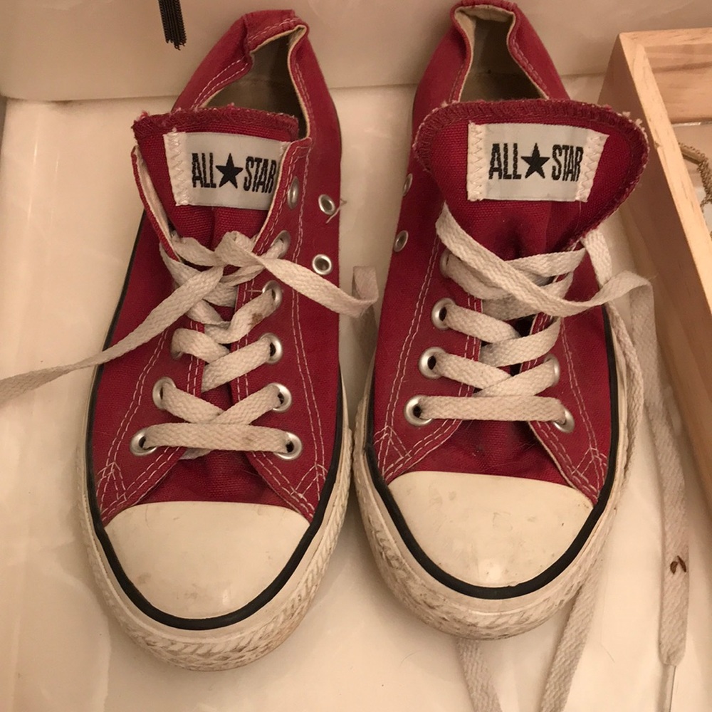 Worn chuck Taylor’s